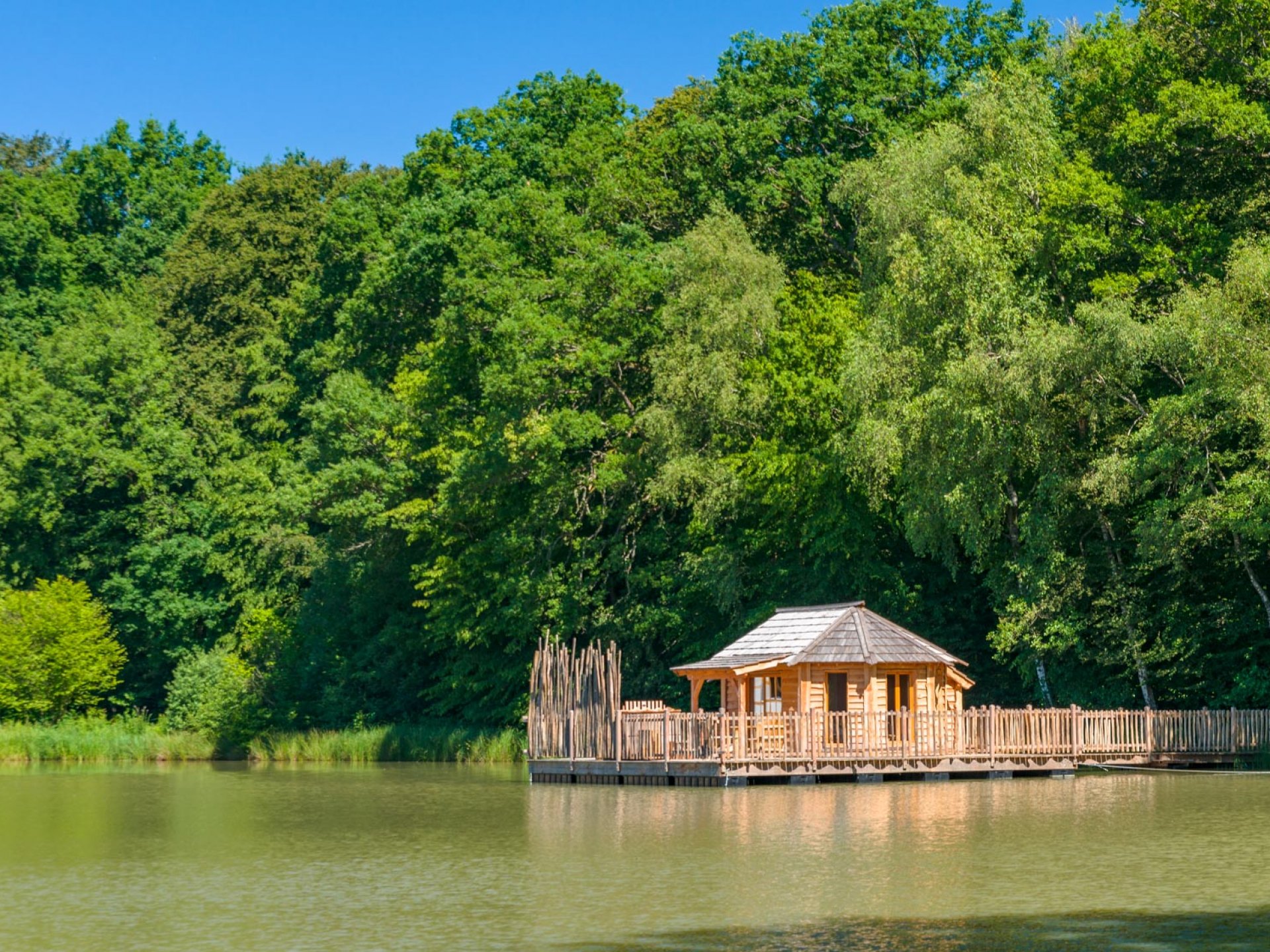 Cabane Duo Flottante Spa Mirage Cabane Sur L Eau Franche Comt