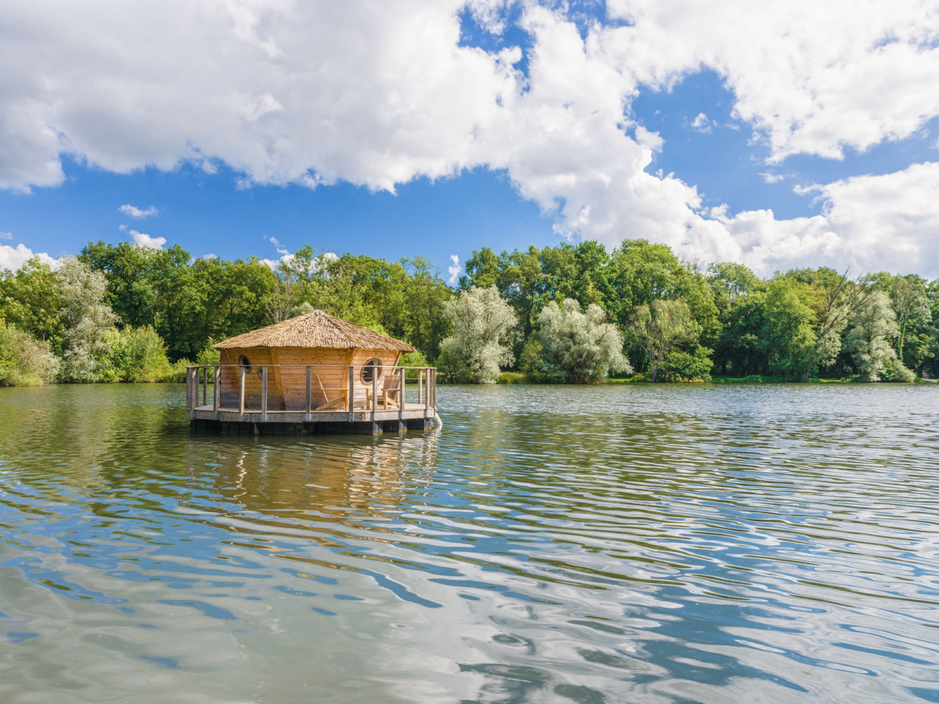 Cabane Duo Lagon Cabane sur l eau Franche Comté Bourgogne Franche