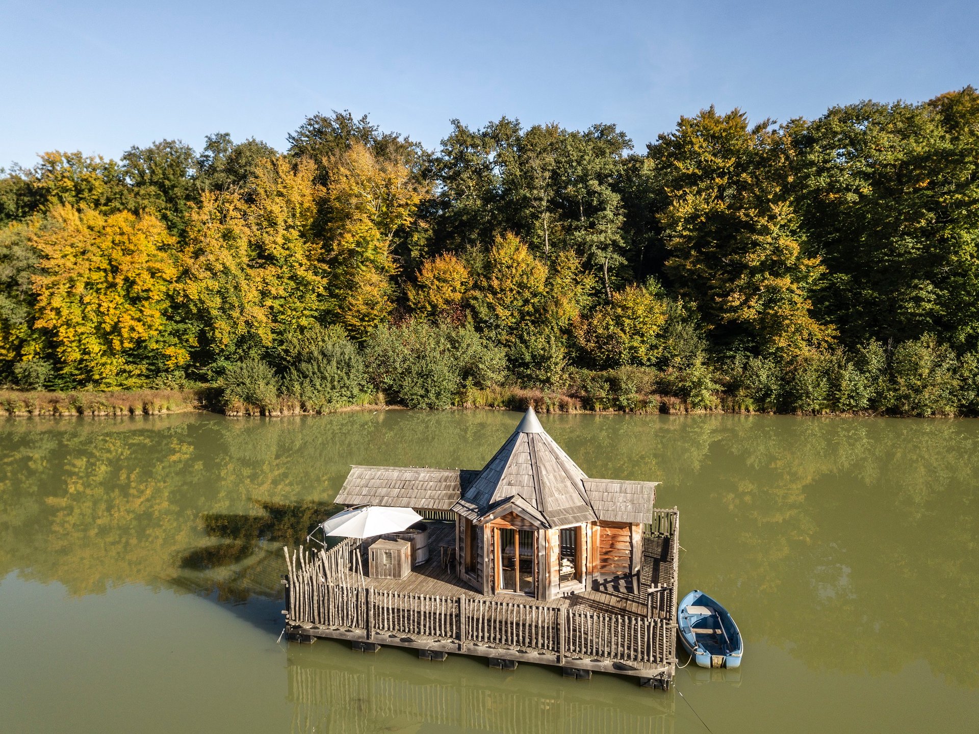 Cabane Spa Sauvage Cabane Sur L Eau Bourgogne Franche Comt