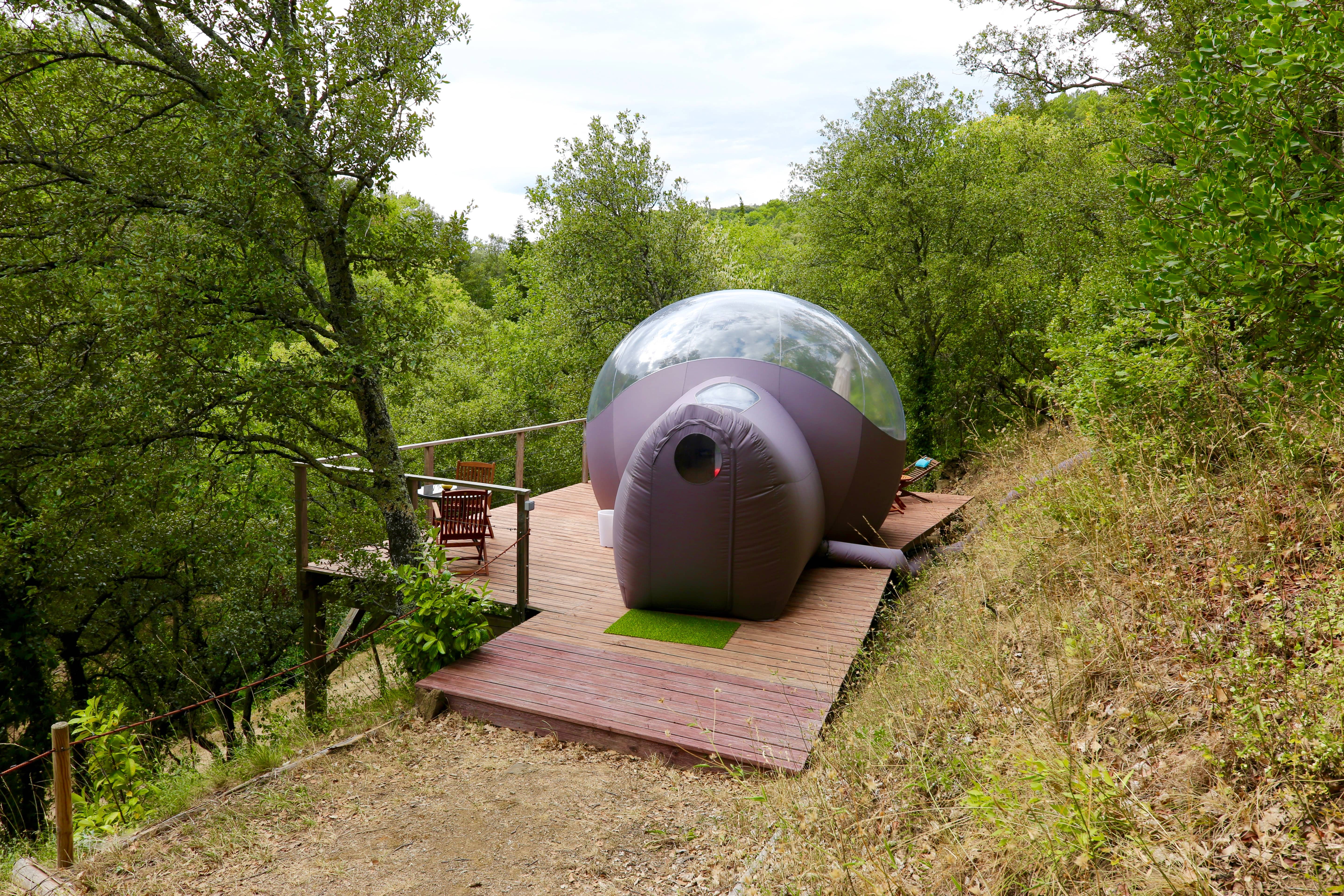 Cabane Et Bulle 4 Hebergement Insolite Dormir Bulle