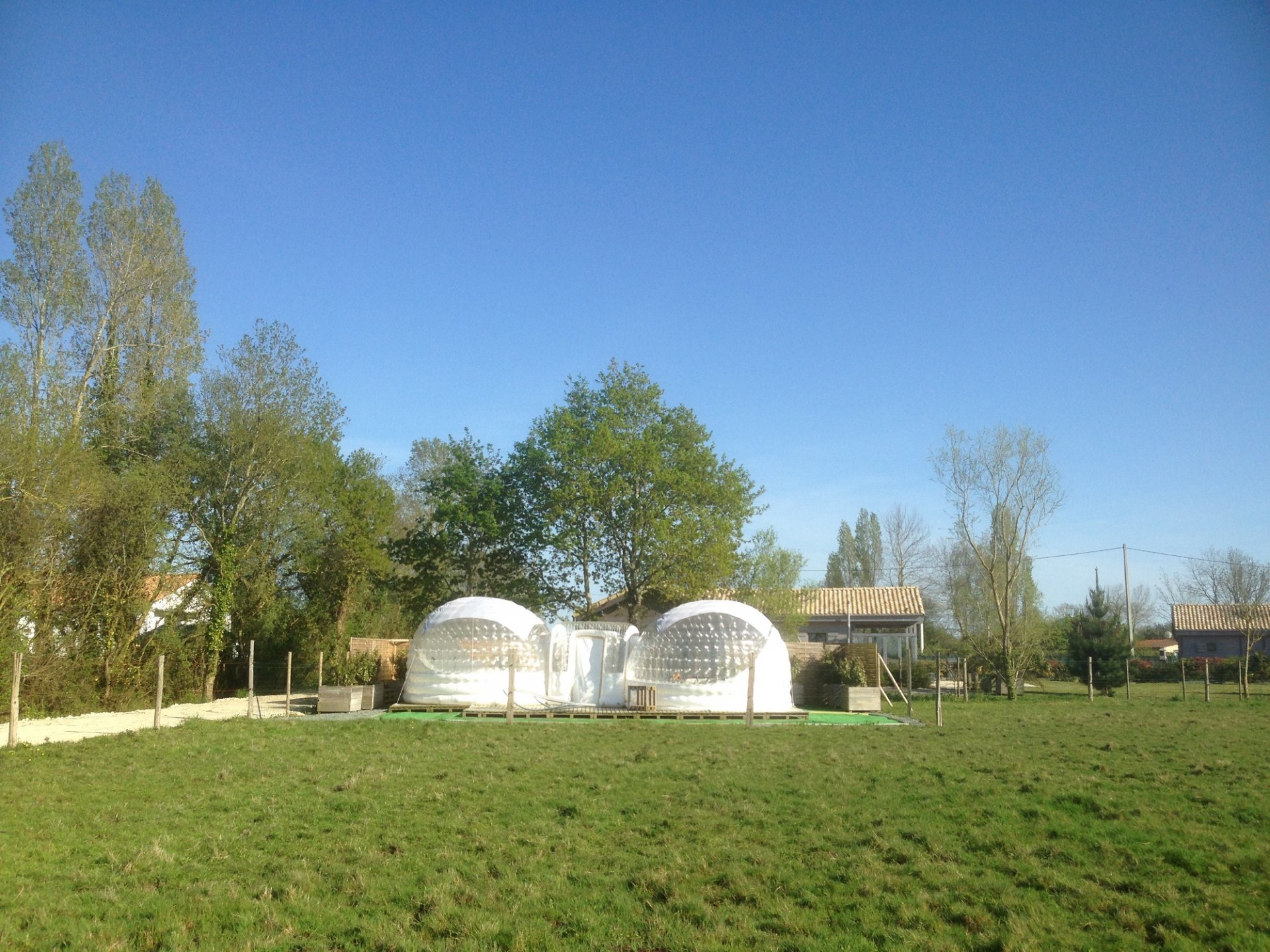 Les Bulles De La Belle étoile Bulle Pays De La Loire Hebergement Insolite Dormir Bulle 5530