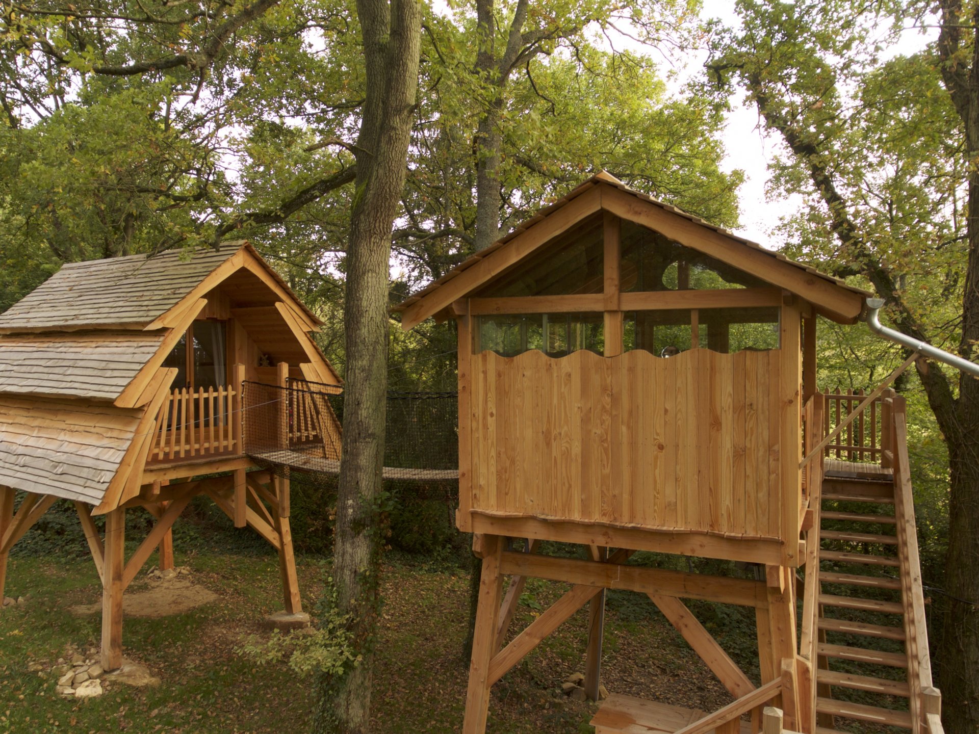 Cabane Spa "Enchantée" - Cabane Dans Les Arbres Picardie (Hauts-de ...