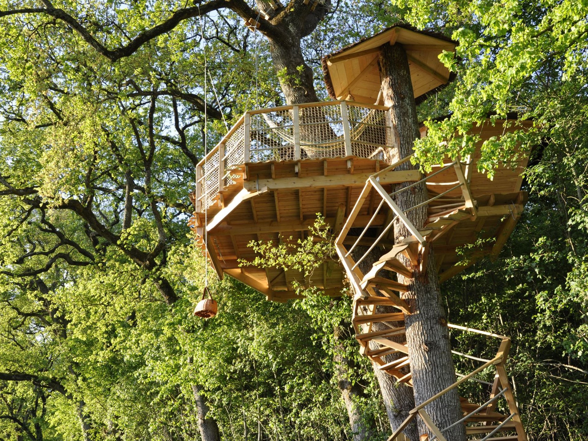 Cabane Asiatique - Cabane dans les arbres Centre (Centre-Val de Loire