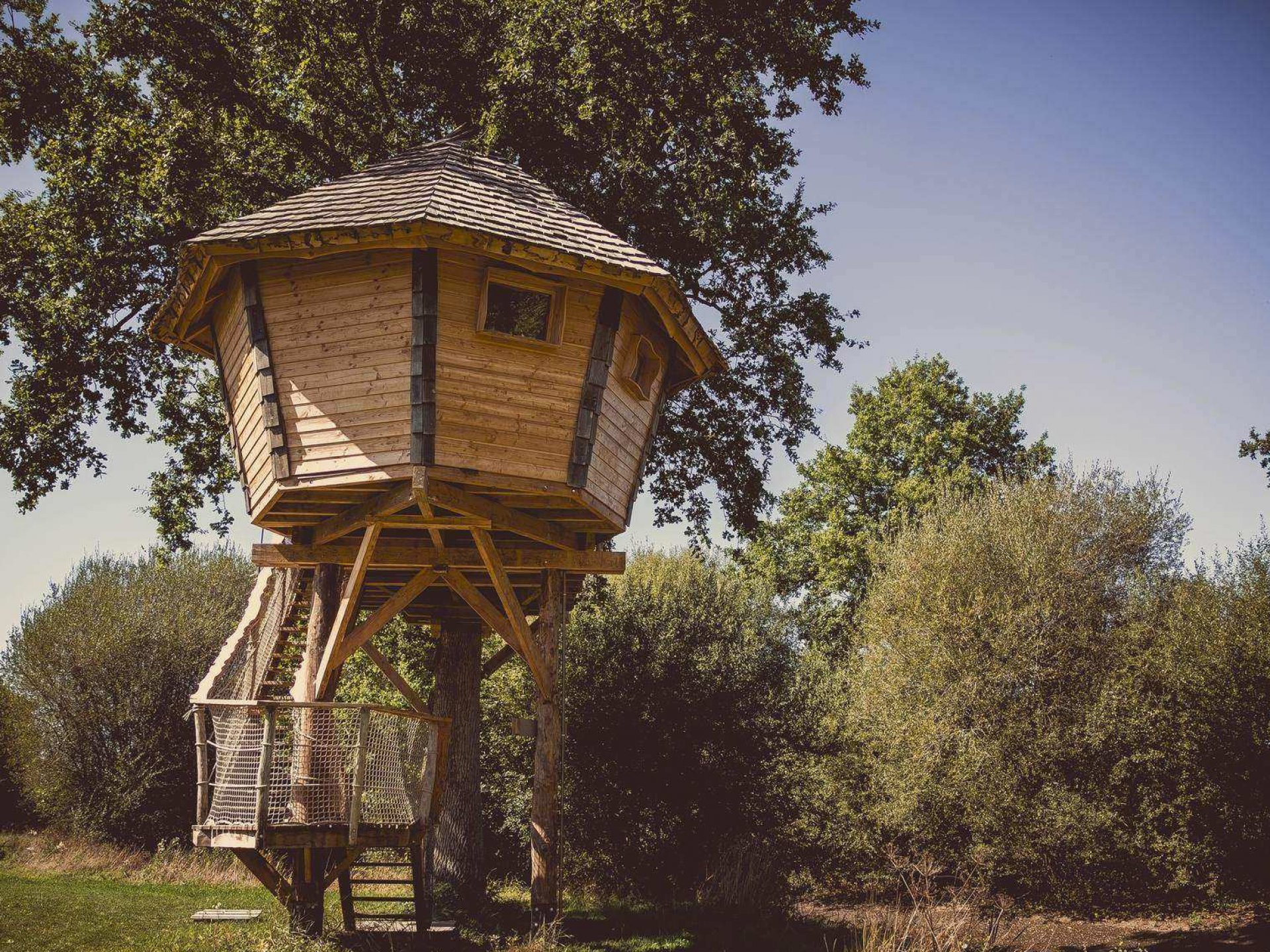 Cabane Lapone - Cabane dans les arbres Pays de la Loire - hebergement