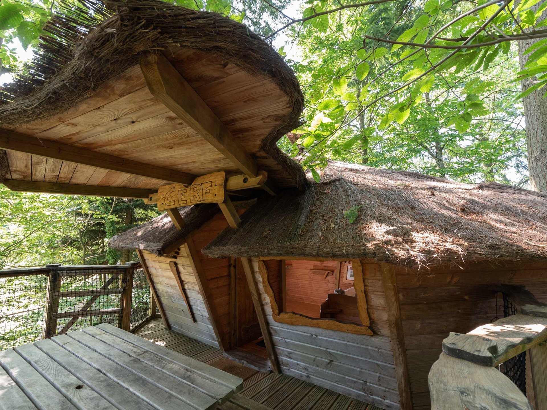 Cabane Cerf Cabane Dans Les Arbres Rhône Alpes Auvergne Rhône Alpes