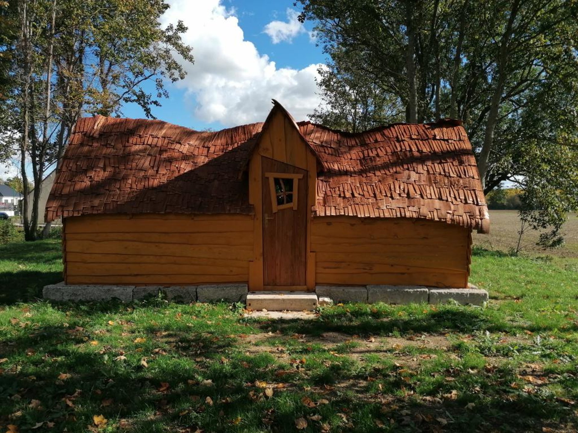 Grande Cabane en bois Hansel et Gretel