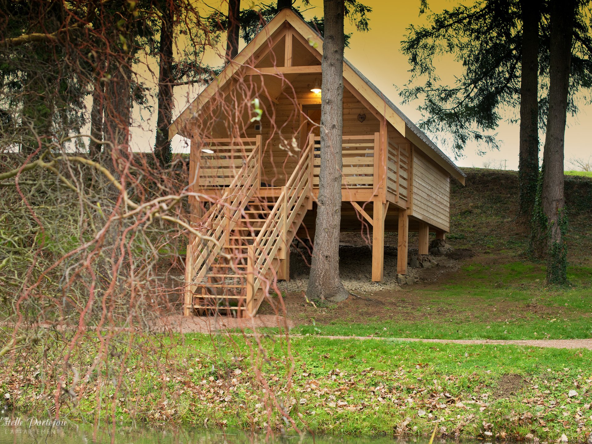 Cabane Spa De Céline Cabane Sur Pilotis Auvergne Rhône Alpes Hebergement Insolite Dormir Bulle 6677